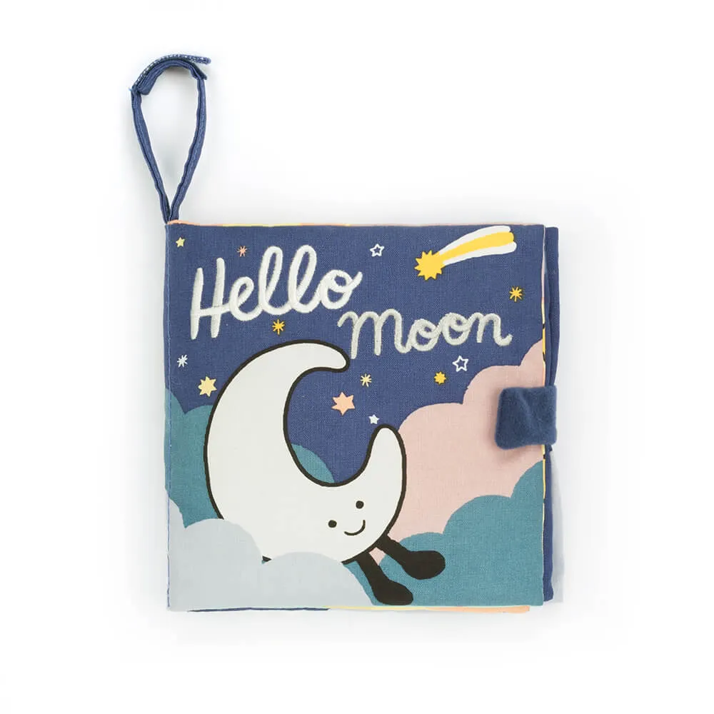 Jellycat Cuddly Toy Hello Moon Baby Booklet