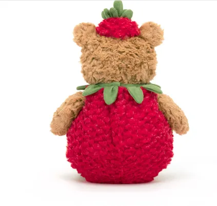 Jellycat Plush Toy Bartholomew Bear Strawberry
