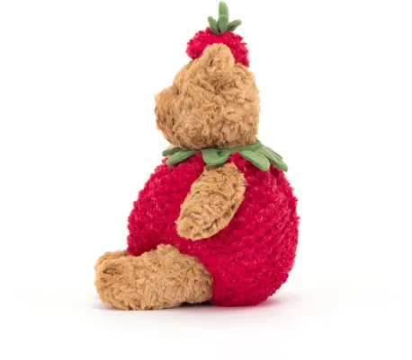 Jellycat Plush Toy Bartholomew Bear Strawberry
