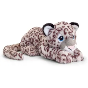 Keeleco 45cm Eco-Friendly Snow Leopard Soft Toy