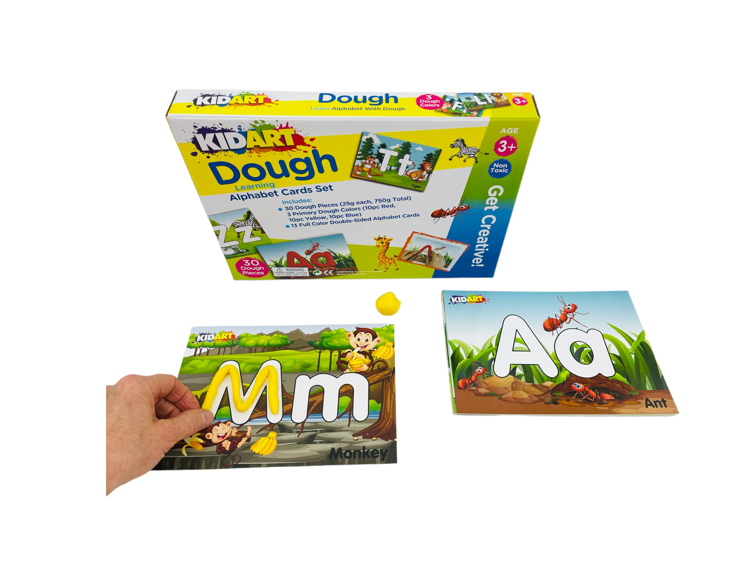 KidArt Learning Dough - Alphabet