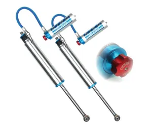 King Shocks - Rear 2.5 Dia. Remote Reservoir Shock, 0-1.5″ Lift, EXT with ADJ - Toyota Tacoma (2005-2023)