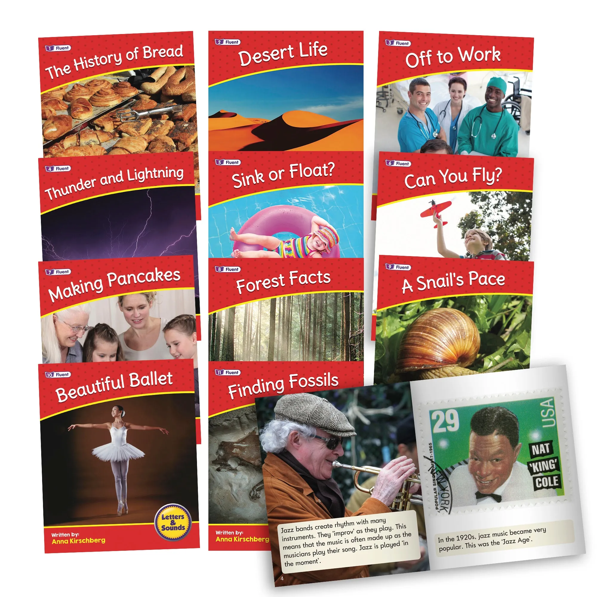Letters & Sounds Phase 6 Set 2 Non-Fiction - 6 Pack
