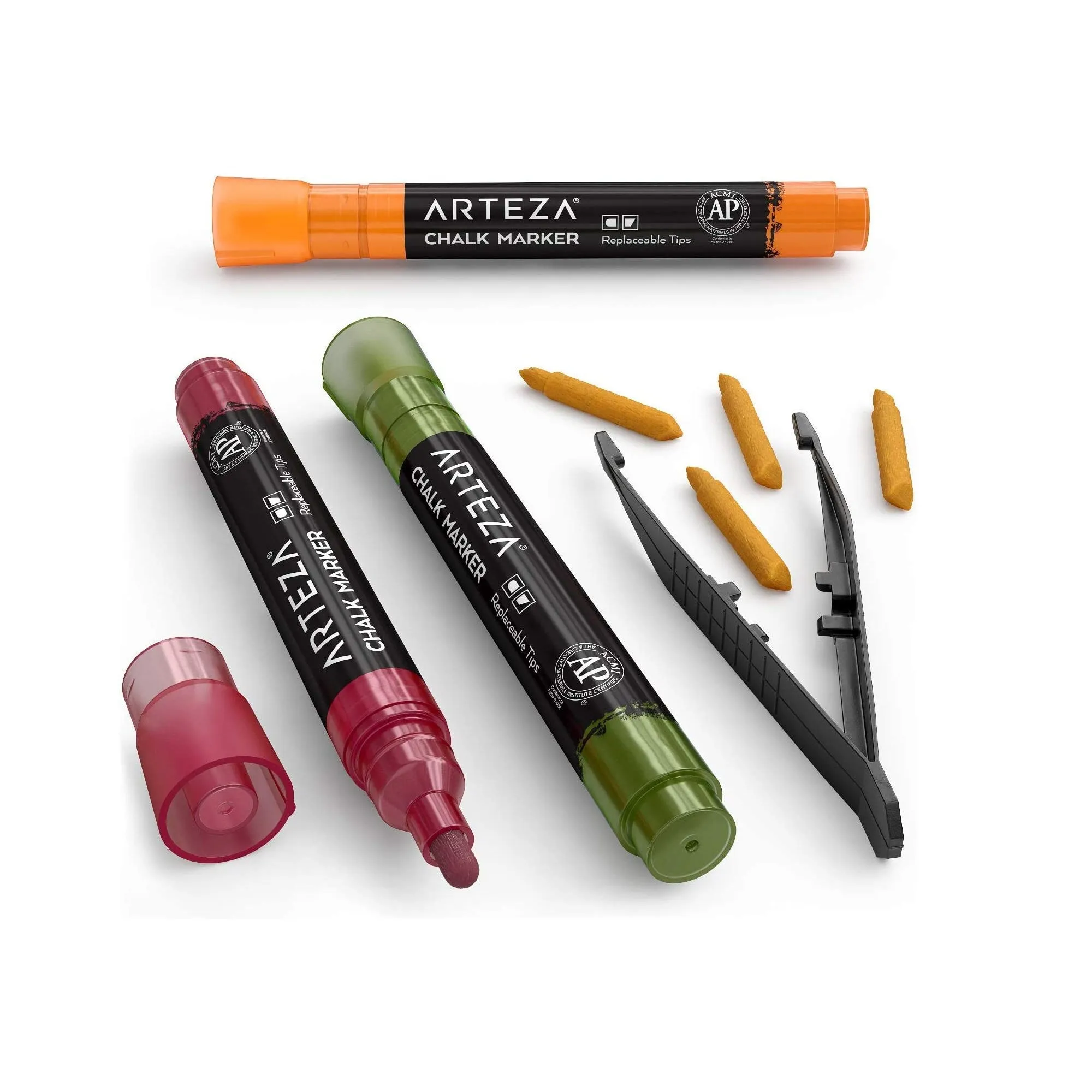 Liquid Chalk Marker Set of 16 | 16 Pastel Colors