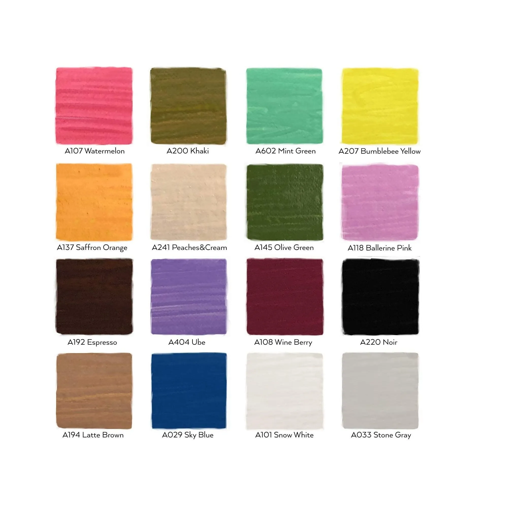 Liquid Chalk Marker Set of 16 | 16 Pastel Colors
