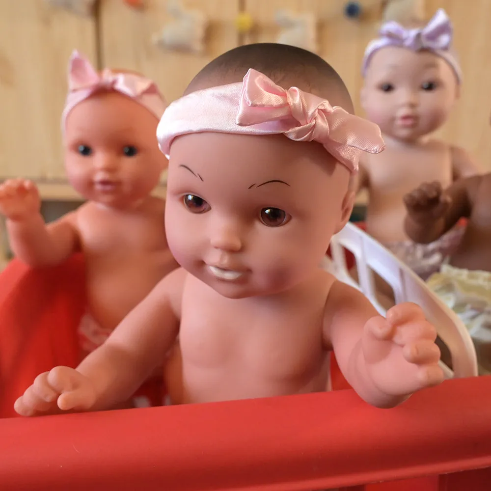 Multi-Ethnic Tender-Touch Baby Dolls | Set of 4 Realistic Dolls