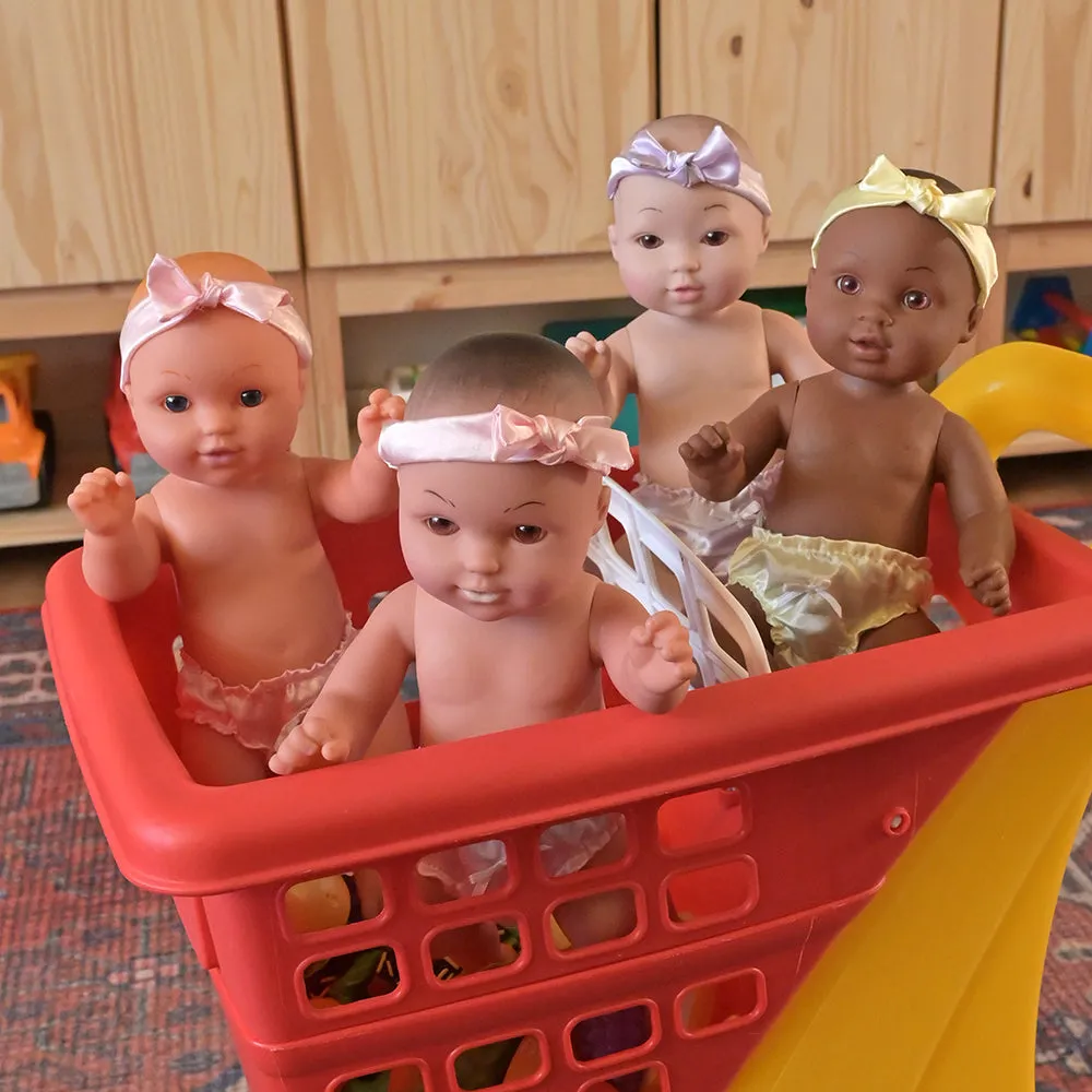 Multi-Ethnic Tender-Touch Baby Dolls | Set of 4 Realistic Dolls
