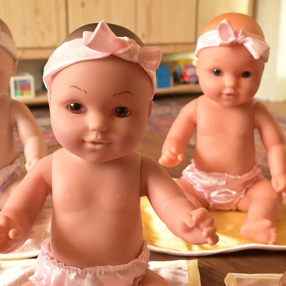 Multi-Ethnic Tender-Touch Baby Dolls | Set of 4 Realistic Dolls