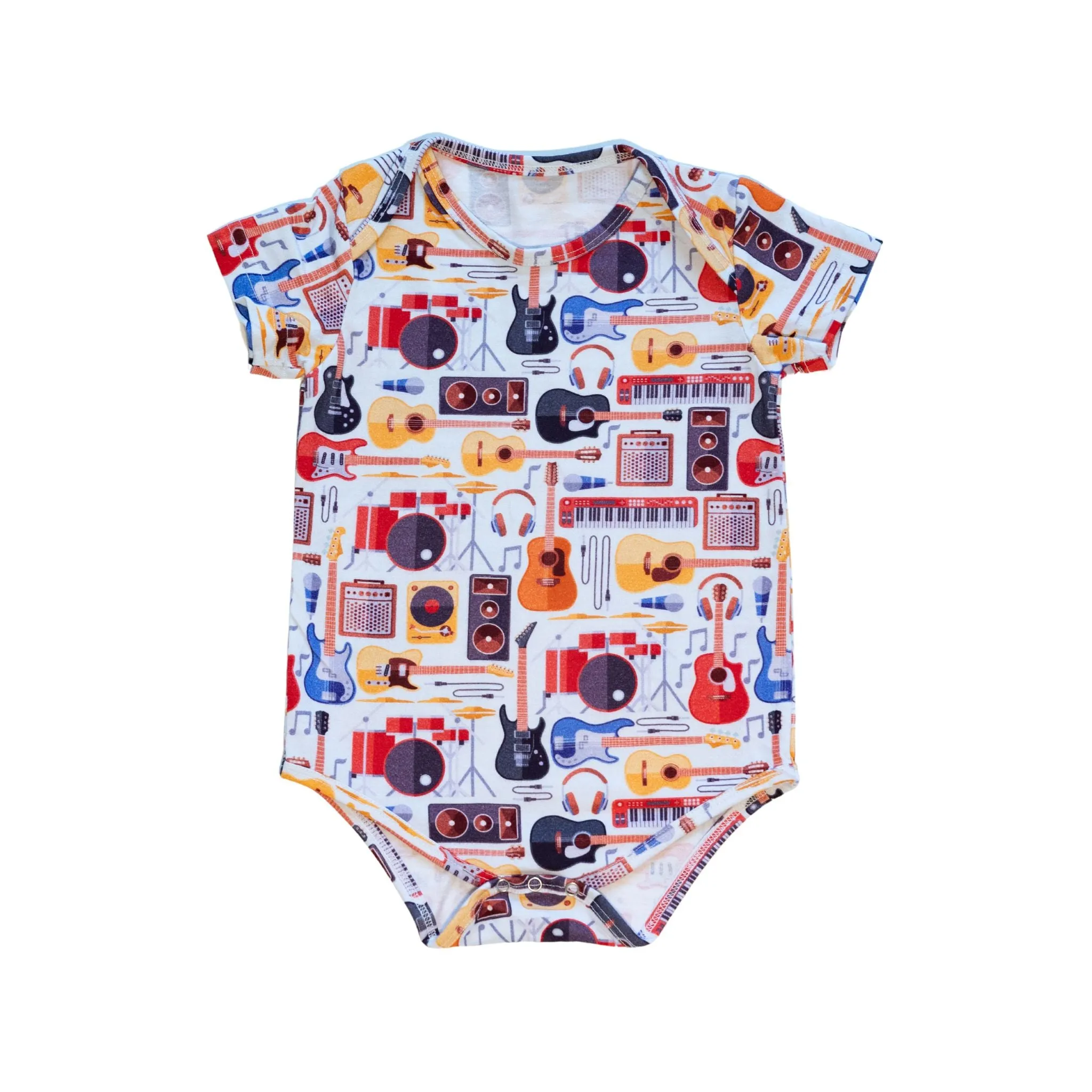Musical Instruments Baby Bodysuit