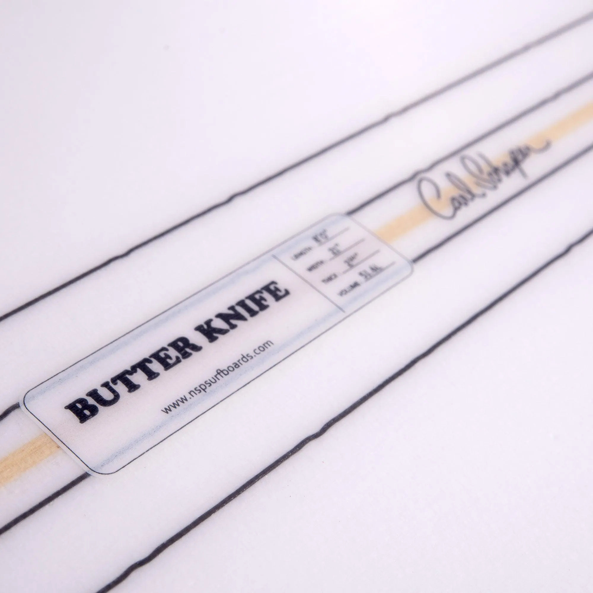 NSP Carl Schaper Butterknife Surfboard