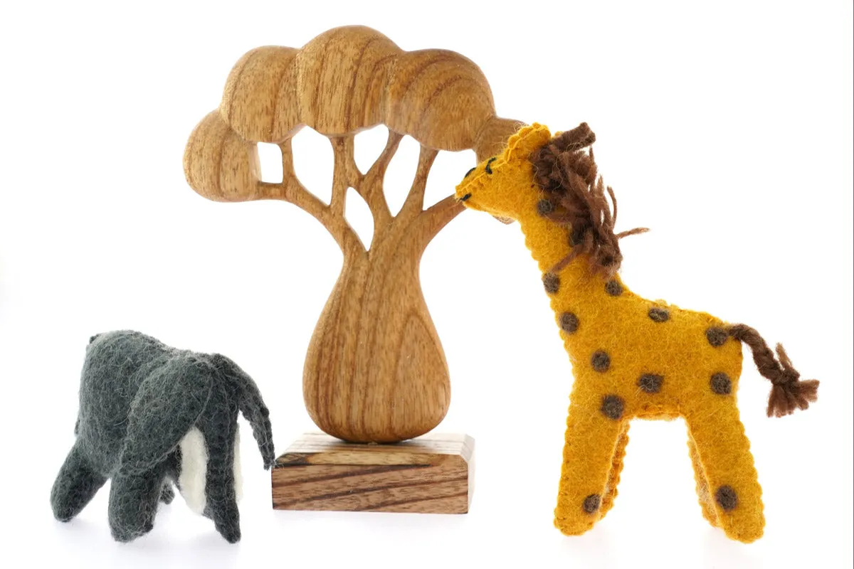 Papoose Toys Baby Giraffe
