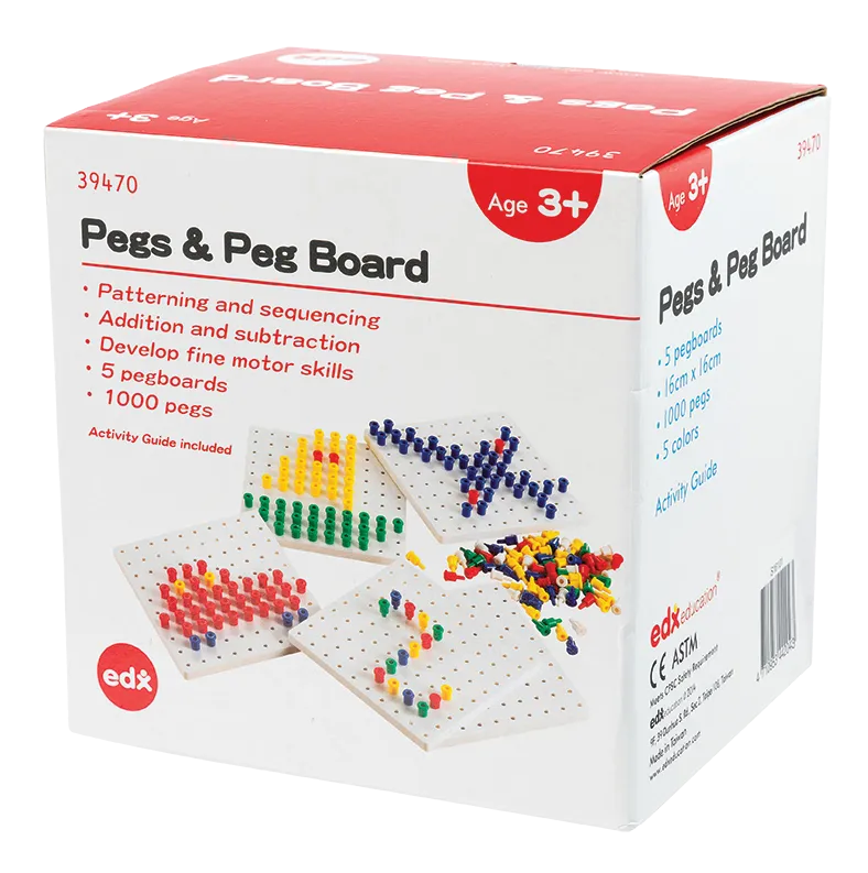Pegs and Peg Board Set