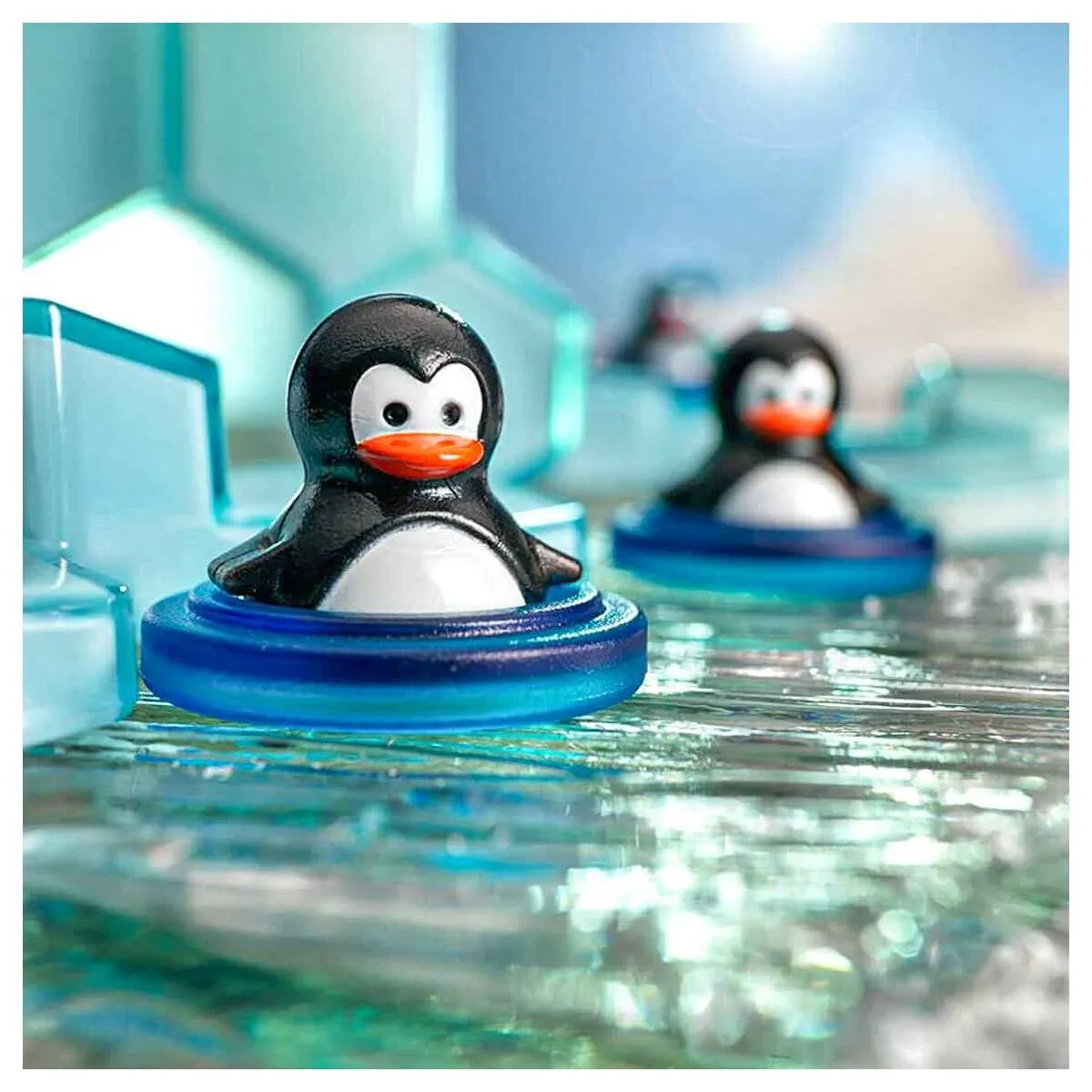 Penguins Pool Party Puzzle Game