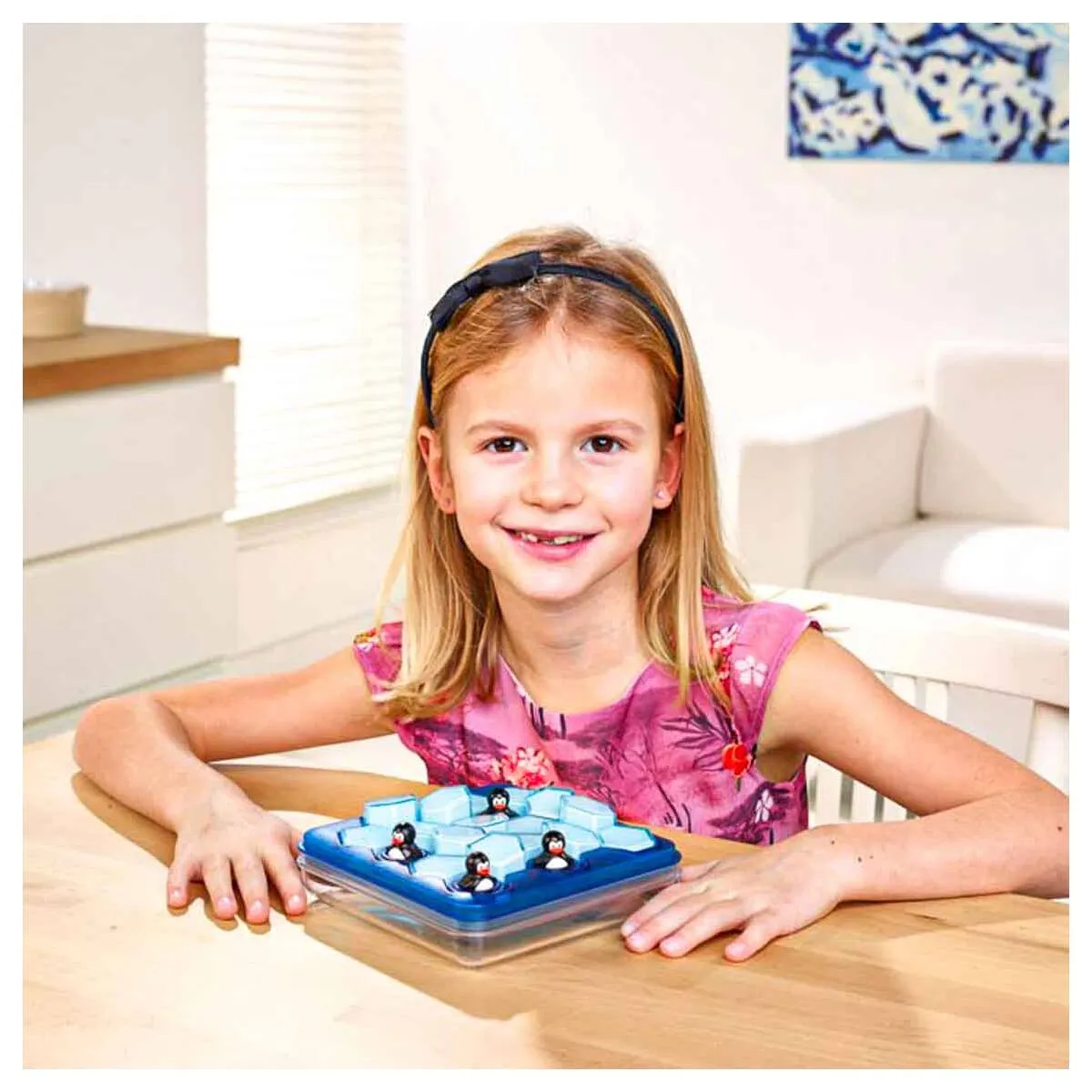 Penguins Pool Party Puzzle Game