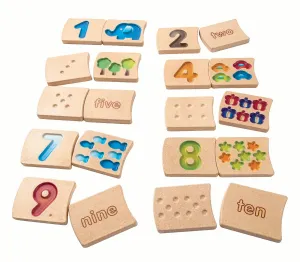 Plan Toys Planwood Numbers 1-10