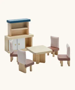 PlanToys Dining Room Dolls House Furniture