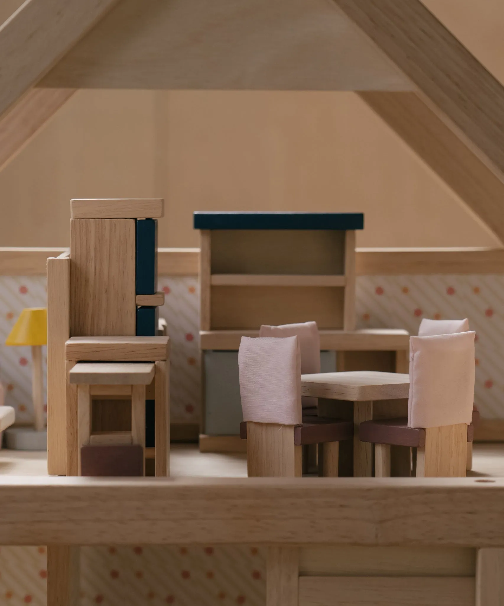 PlanToys Dining Room Dolls House Furniture