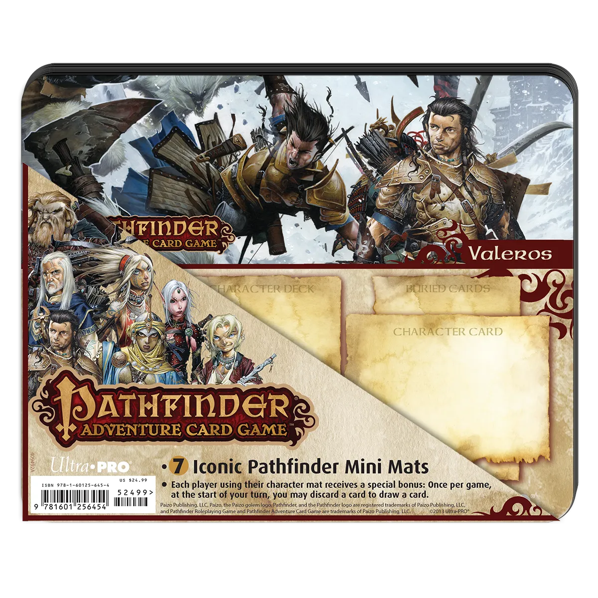Rise of the Runelords Base Set Mini Mats (7ct) for Pathfinder Adventure Card Game