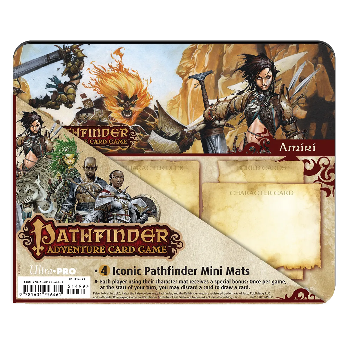 Rise of the Runelords Expansion Mini Mats (4ct) for Pathfinder Adventure Card Game