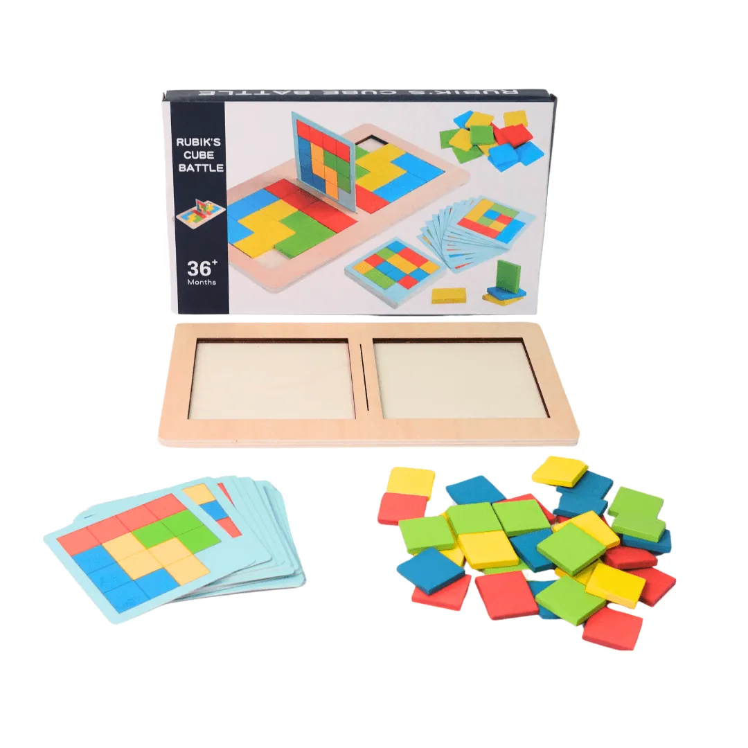 Rubik's Cube Battle-Sliding Tiles for Kids & Adults