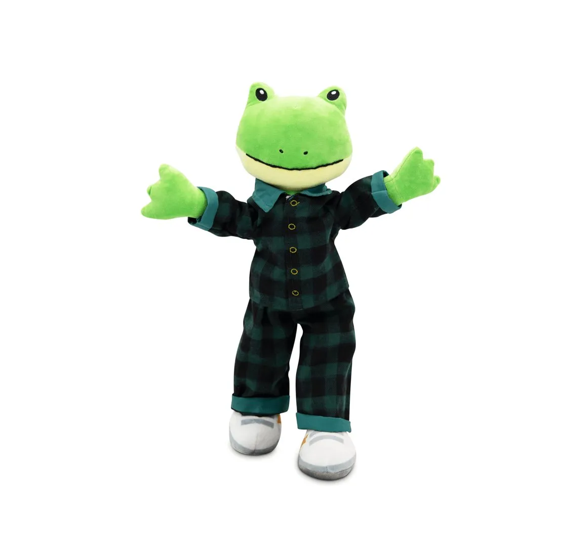 Sharewood Forest Friends 18 Inch Rag Doll Freddy the Frog