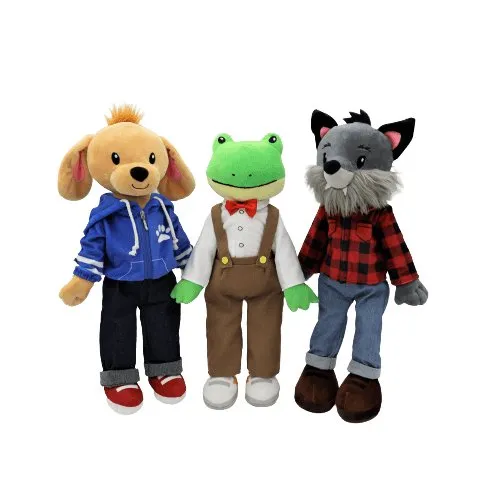 Sharewood Forest Friends 18 Inch Rag Doll Freddy the Frog