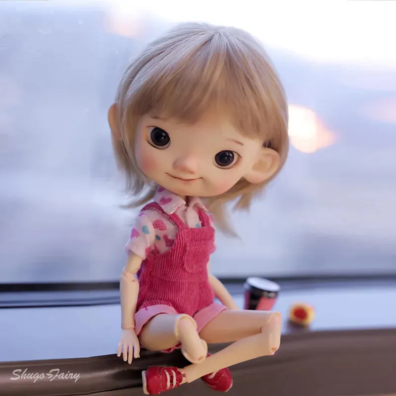 Shuga Fairy Pii 1/6 BJD Doll - Naughty Child Doll with Movable Joints | Adorable Resin Toy