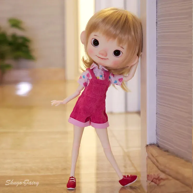 Shuga Fairy Pii 1/6 BJD Doll - Naughty Child Doll with Movable Joints | Adorable Resin Toy