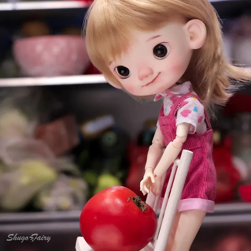 Shuga Fairy Pii 1/6 BJD Doll - Naughty Child Doll with Movable Joints | Adorable Resin Toy