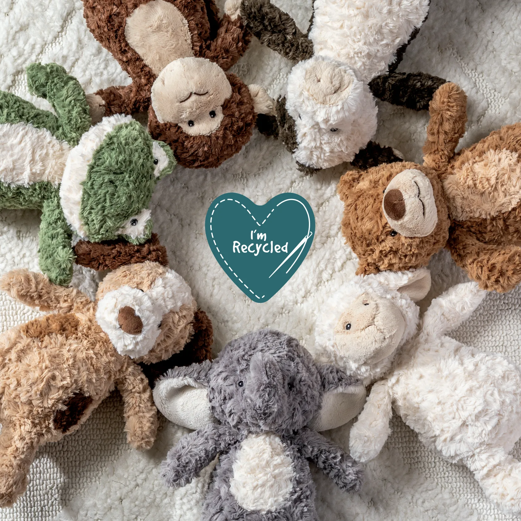 Soft Toy Eco Friendly Marvellous Monkey