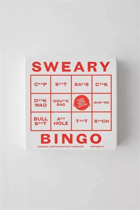 Sweary Bingo