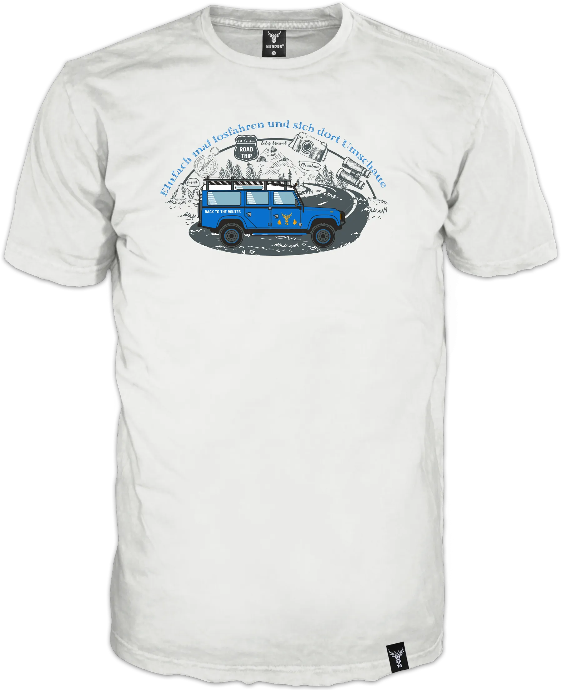 T-Shirt  14Ender® Back to the Routes