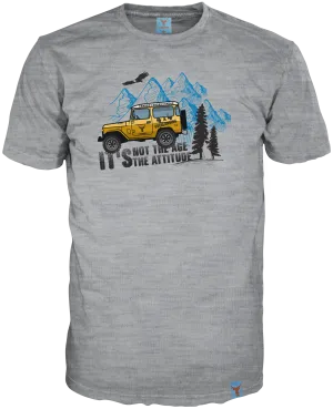 T-Shirt 14Ender®Attitude grey mel