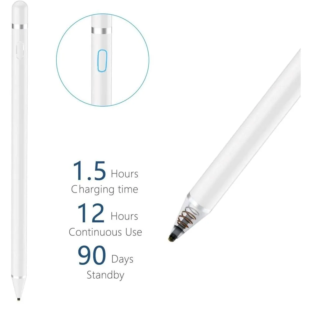 Tech-Protect Active Pen Stylus - Hvid