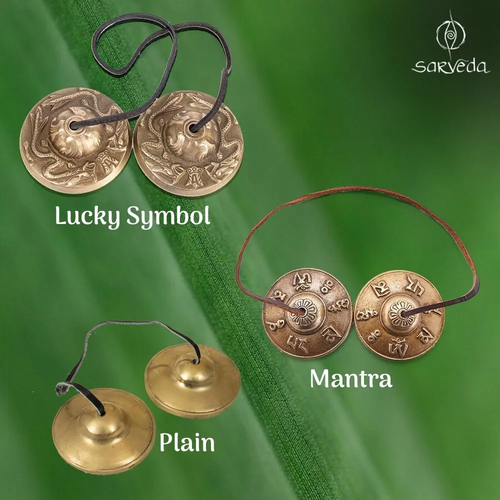 Tingsha Bells- Mantra- 2.5 inches