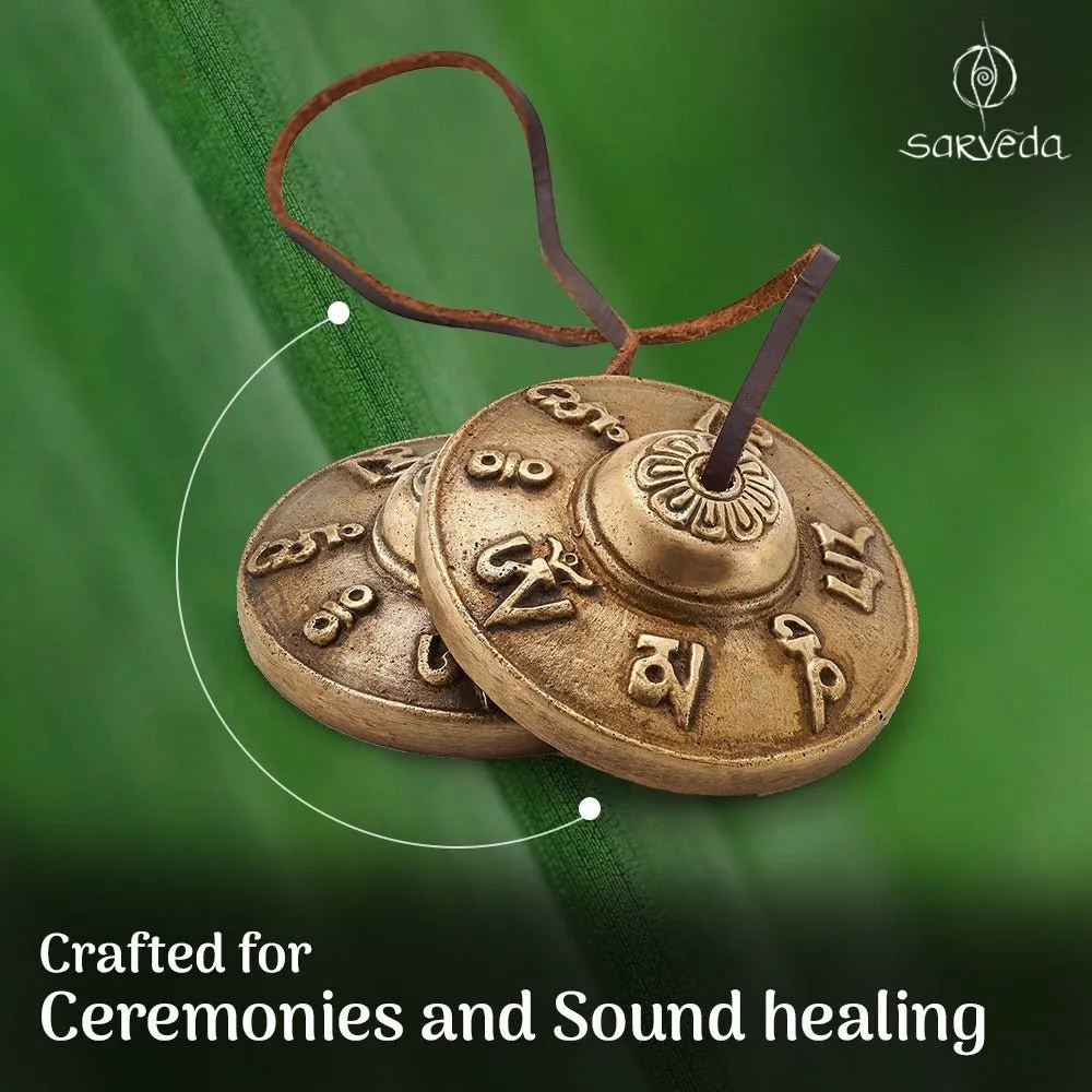 Tingsha Bells- Mantra- 2.5 inches