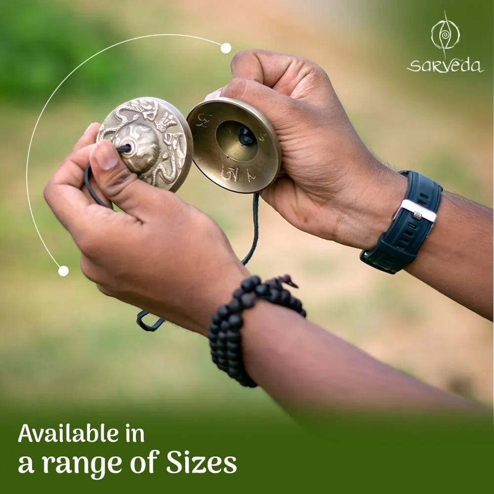 Tingsha Bells- Mantra- 2.5 inches