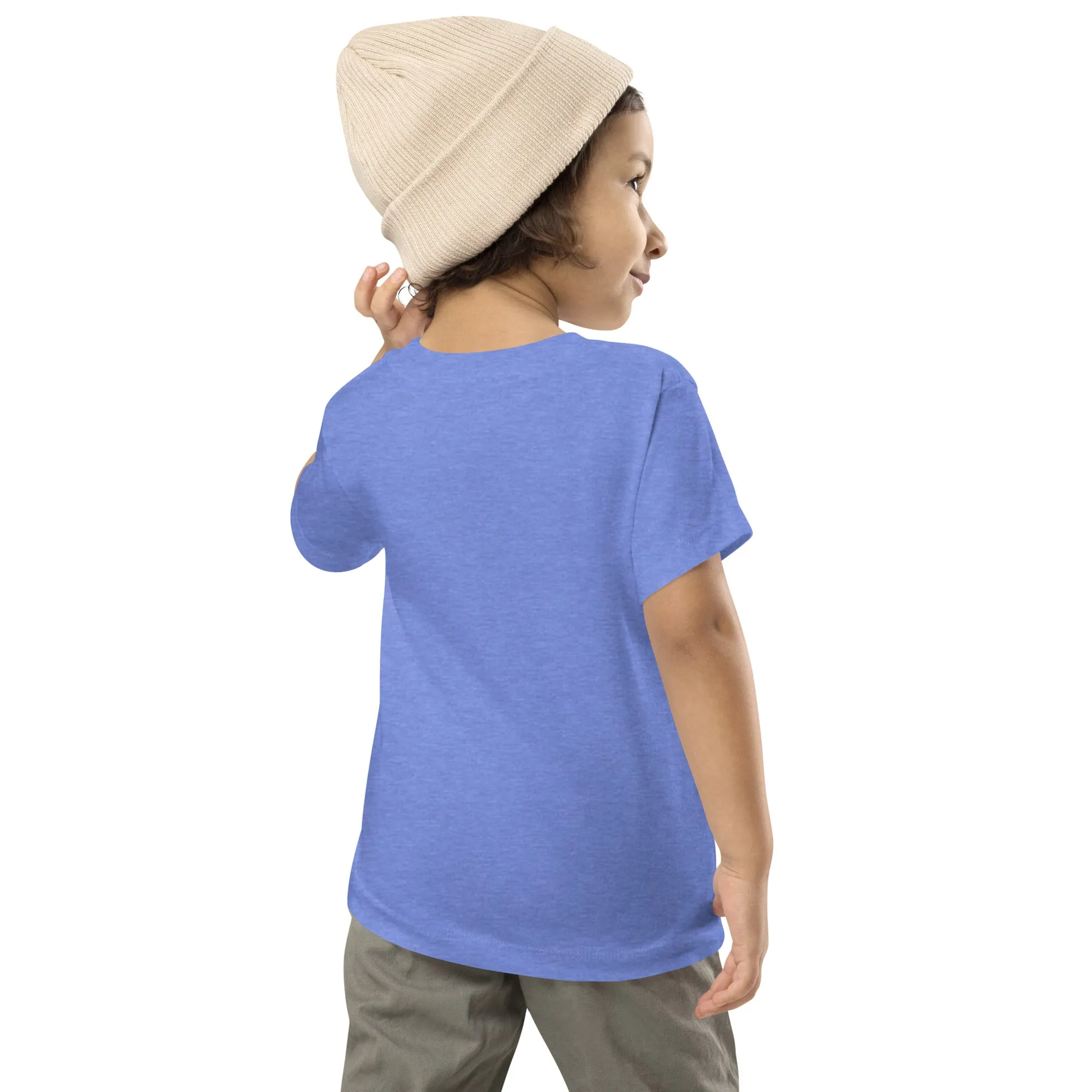 Toddler Short Sleeve Tee Roaring Into Three