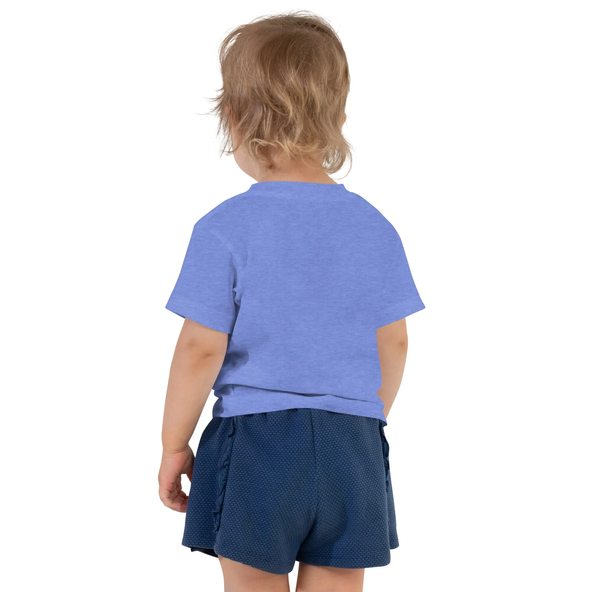 Toddler Short Sleeve Tee Roaring Into Three