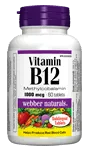 Vitamin B12, Methylcobalamin, 1000 mcg, 60 sublingual tablets/BONUS! 33% MORE, 60 20 sublingual tablets